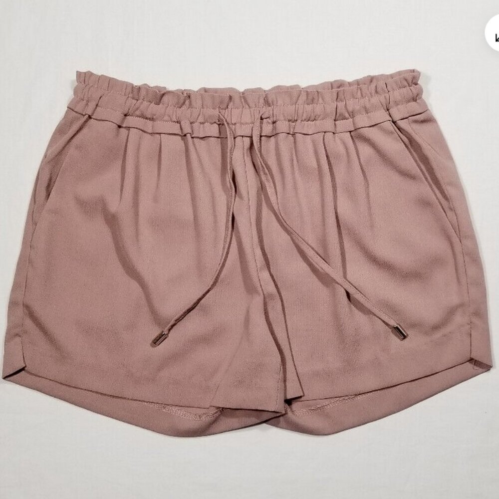 Lulus Jest Mauve Drawstring Shorts 6360e1m - image 1